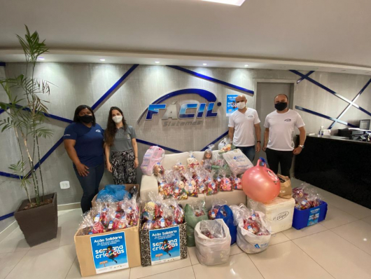 SOLIDARIEDADE: Doações da Ação Solidaria “Semana das Crianças” começam a ser entregues