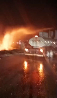 GUANHÃES: Moradores se assustam com queimadas na noite dessa terça-feira