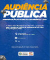 Audi&ecirc;ncia P&uacute;blica vai apresentar Plano de Conting&ecirc;ncia 2025 em Guanh&atilde;es