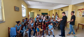 SAAE e IFMG promovem ação de Educação Ambiental na APAE Guanhães