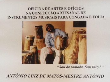 Capacitação: Coluna oferta oficina de Artes e Ofícios de Instrumentos Musicais