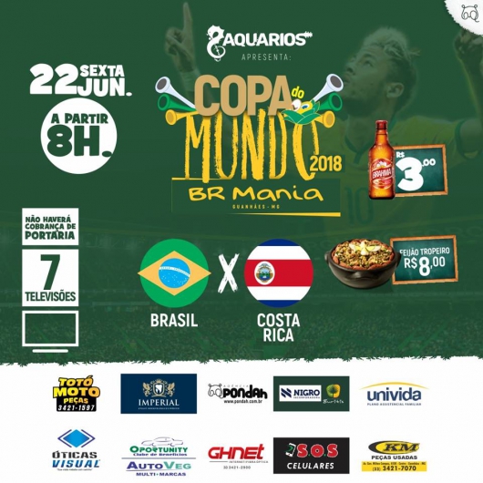 COPA DO MUNDO 2018: Já sabe onde vai assistir ao segundo jogo da seleção?