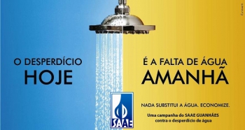 Economizar para não faltar: SAAE alerta moradores de Guanhães sobre a situação dos reservatórios da cidade