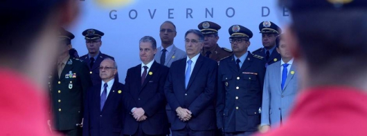 Durante a solenidade a Companhia de Diamantina foi elevada a Companhia Independentes