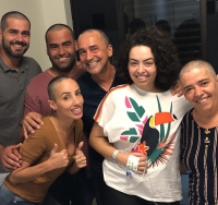 Família raspa cabeça em solidariedade a guanhanense diagnosticada com leucemia
