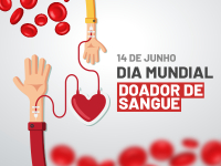 Hoje é 14 de junho, Dia Mundial do Doador de Sangue