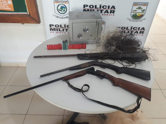 Três pessoas são presas por caça ilegal e pesca predatória em Guanhães