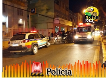 Mulher atropelada por motocicleta na Av. Milton Campos recebe socorro uma hora depois do acidente