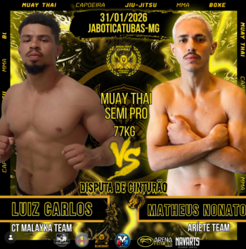 Lutador do Team Alexandre Xuxa vai disputar cintur&atilde;o em evento de Muay Thai em Jaboticatubas