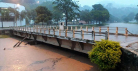 Ponte Central de Santa Maria de Itabira, danificada pelas chuvas, será reestruturada