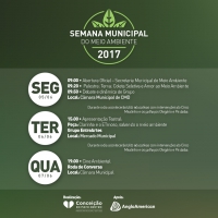 Começa hoje em Conceição do Mato Dentro a Semana do Meio Ambiente