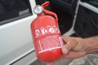 Decisão do Contran sobre extintor de incêndio confunde guanhanenses