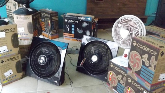 Em plena primavera, calor intenso aquece as vendas de ventiladores em Guanhães