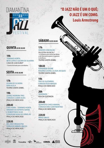 Em sua primeira edição, Festival de Jazz movimenta fim de semana em Diamantina