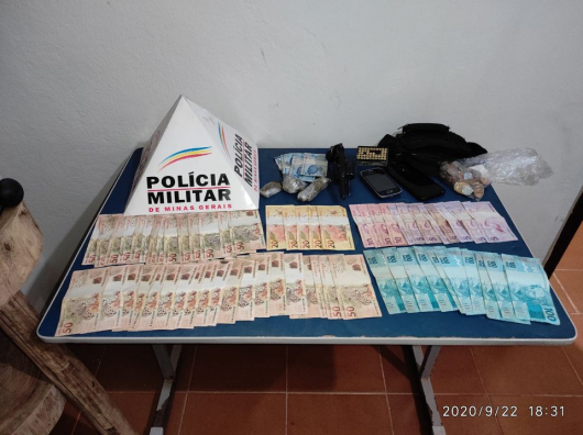 Autor de tráfico de drogas é preso em São Sebastião do Maranhão