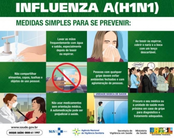 Mais de 50 pessoas morreram de gripe H1N1 em 2016 em Minas