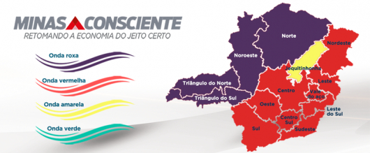 Deliberação que classifica Microrregional de Guanhães na ONDA ROXA é publicada pelo Estado de Minas Gerais