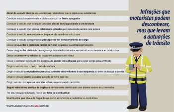 Infrações pouco conhecidas podem atrapalhar as férias dos motoristas