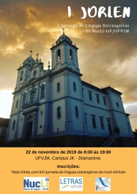 UFVJM promove a 1ª Jornada de Línguas Estrangeiras em Diamantina