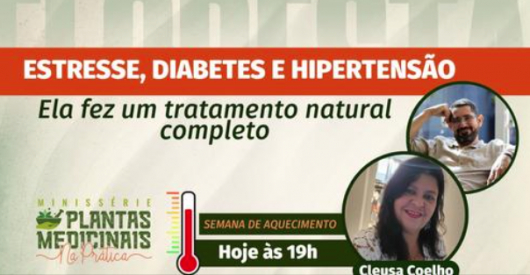 Confira uma dica especial para quem é portador de diabetes, hipertensão ou enfrenta altos níveis de stresse no dia-a-dia