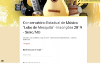 Estão abertas as inscrições para o Curso de Educação Musical em Serro
