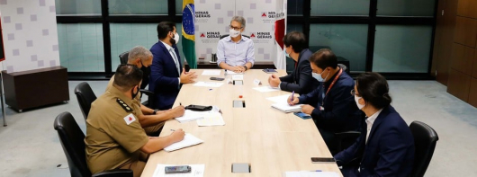 Governador anuncia onda roxa em todo o estado de Minas Gerais
