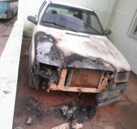 Vandalismo: mais um veículo é incendiado em São João Evangelista