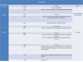 Seminário de Educação Escolar Quilombola acontece em Serro