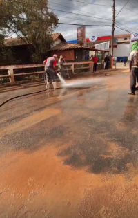 GUANHÃES: Ponte do Graipú é liberada para tráfego local; novo reforço suporta veículos de até 30 toneladas