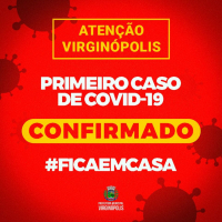 Virgin&oacute;polis anuncia primeiro caso confirmado de COVID-19
