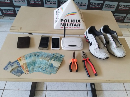 Polícia Militar apreende menor e recupera produtos furtados de estabelecimento em Guanhães