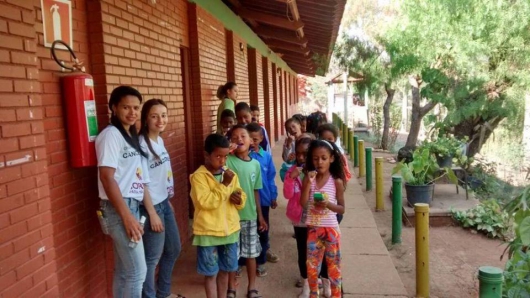 De olho na saúde: kit de higiene bucal é distribuído nas escolas de Sabinópolis