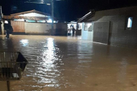 Chuva causa problemas mais uma vez a moradores de Santa Maria de Itabira