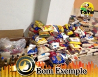 GUANHÃES, Solidariedade: Amistoso Beneficente arrecada cerca de 400 kg de alimentos