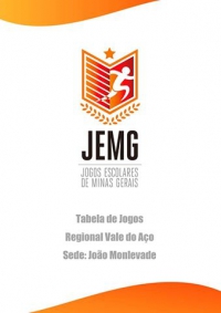 JEMG 2016: Definidos o chaveamento, emparceiramento e tabela de jogos da etapa regional