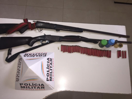 Homem é preso por posse ilegal de arma de fogo em Virginópolis