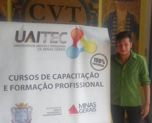 Aluno da UAITEC- Diamantina vence Concurso Cultural do SIMI e vai para Campus Party