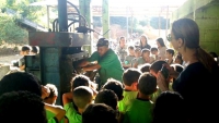 Consciência ambiental: Projeto “Reciclando o amanhã&quot; é realizado em Escolas de Coluna