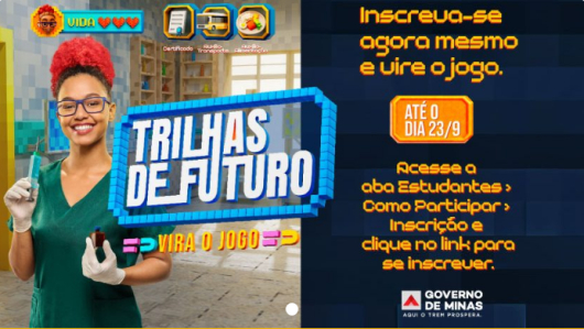 Inscrições para cursos técnicos gratuitos do Programa Trilhas de Futuro se encerram nesta terça