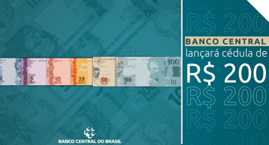 Banco Central anuncia lançamento da nota de R$ 200