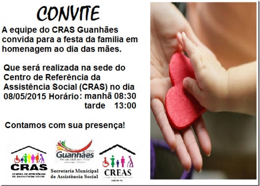 Prefeitura Municipal de Guanhães realiza evento para comemorar o Dia das Mães