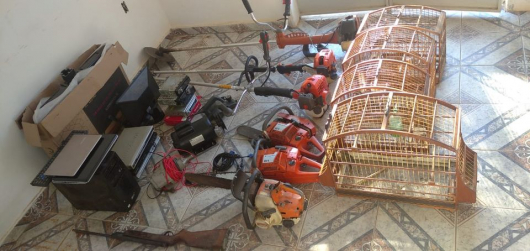 Polícia Militar recupera grande quantidade de materiais e animais furtados em Santa Maria do Suaçuí