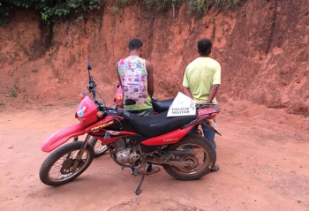 Após roubo em distrito de Rio Vermelho equipe policial da região prende autores de Serra Azul de Minas