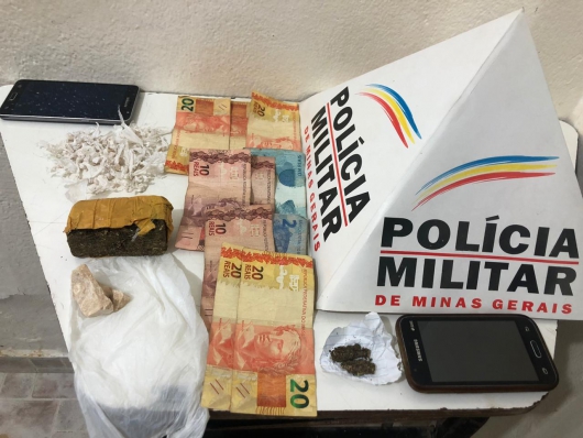 Duas pessoas são presas por tráfico de drogas em Sardoá