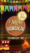 Vem aí o 2º Arraiá da Associação dos Moradores do Bairro Pito, Bom Sucesso e Adjacências nos dias 11 e 12 de julho!