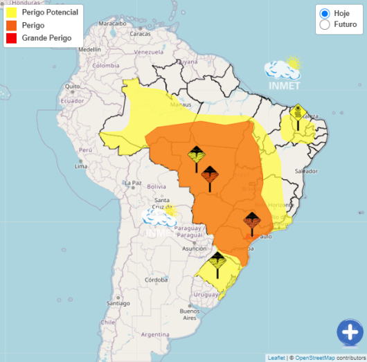 Avisos deixam 90% de Minas em alerta para tempestade nesta quinta