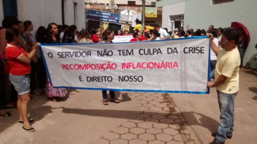 Servidores da Prefeitura de Rio Vermelho realizam assembleia e fazem reivindicações
