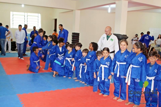 Conceição do Mato Dentro inaugura Centro de Lutas com mais de 200 alunos de judô e taekwondo