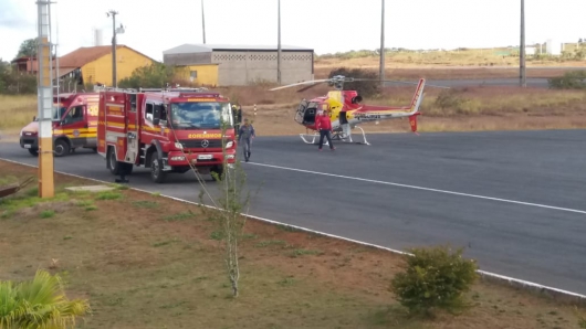 Aeroporto de Diamantina é utilizado na remoção de pacientes em estado grave