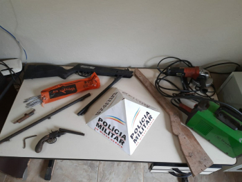 Suspeito de efetuar manutenção clandestina em armas de fogo é preso em Rio Vermelho